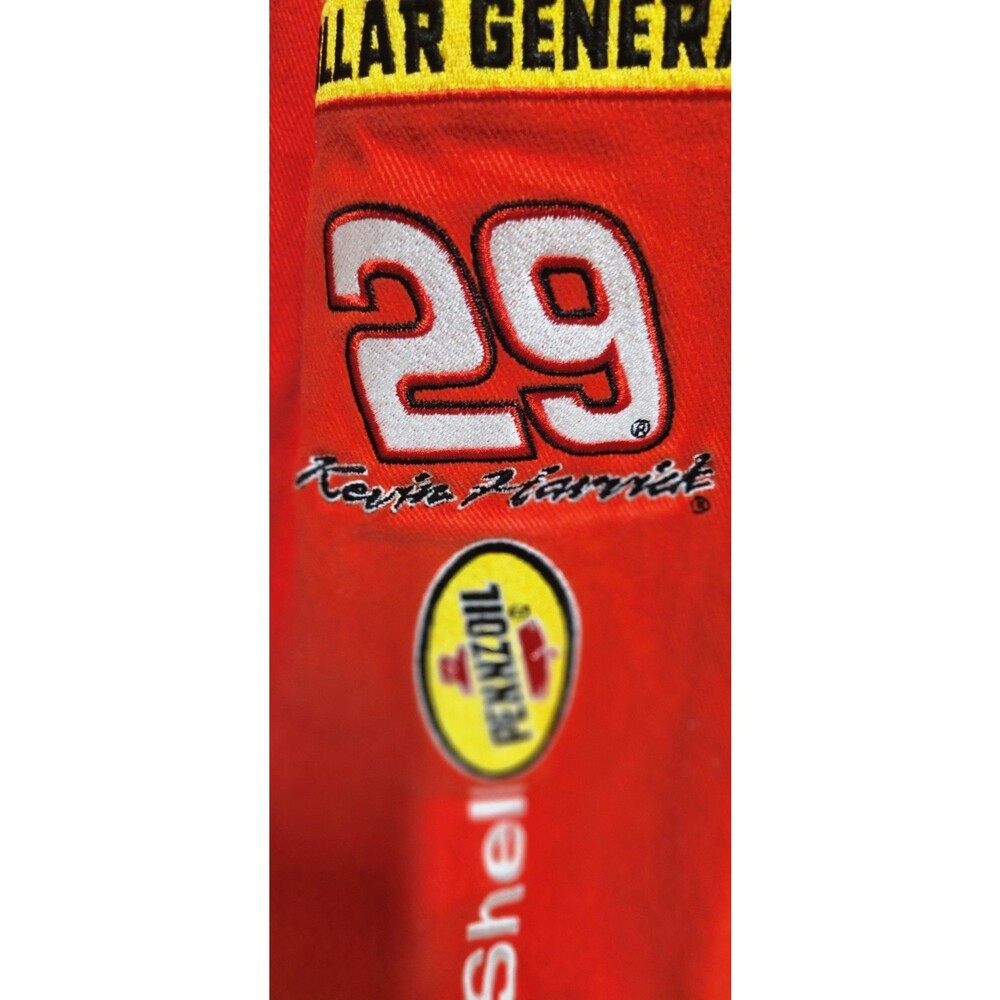 Kevin Harvick #29 Penzoil Shell Coat Jacket Size XL Chase Authentic Drivers Line - Picture 5 of 16